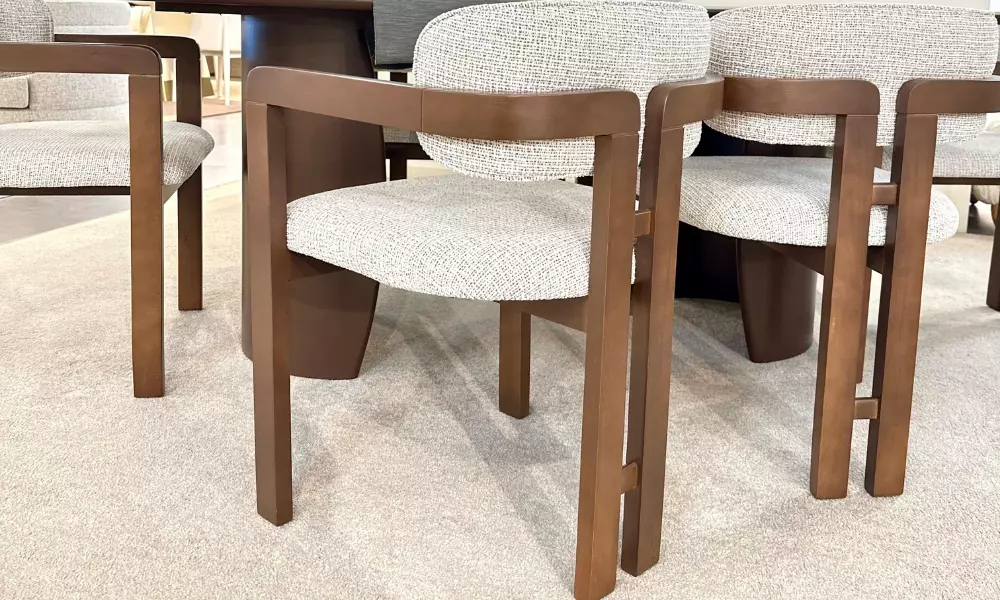 Maksi Yemek Odası Takımı (Ceviz)