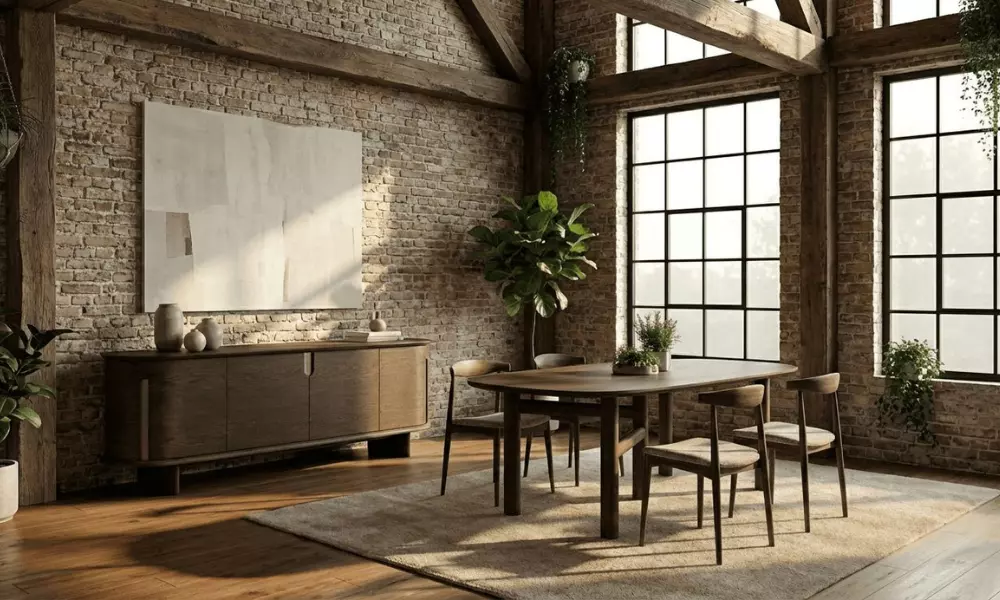 Yakamoz Yemek Odası (Koyu Meşe)