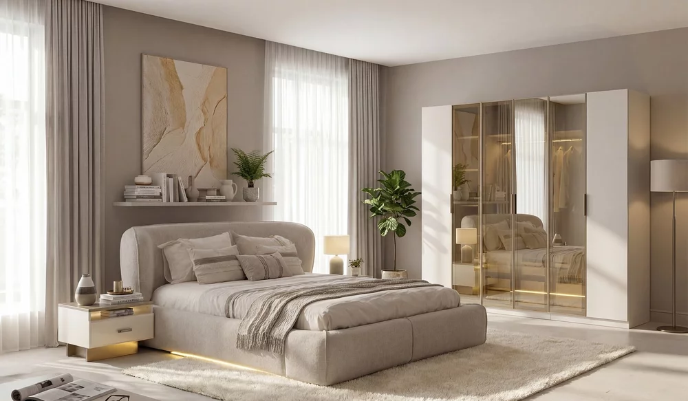 TEBA 6 Kapılı Yatak Odası Takımı