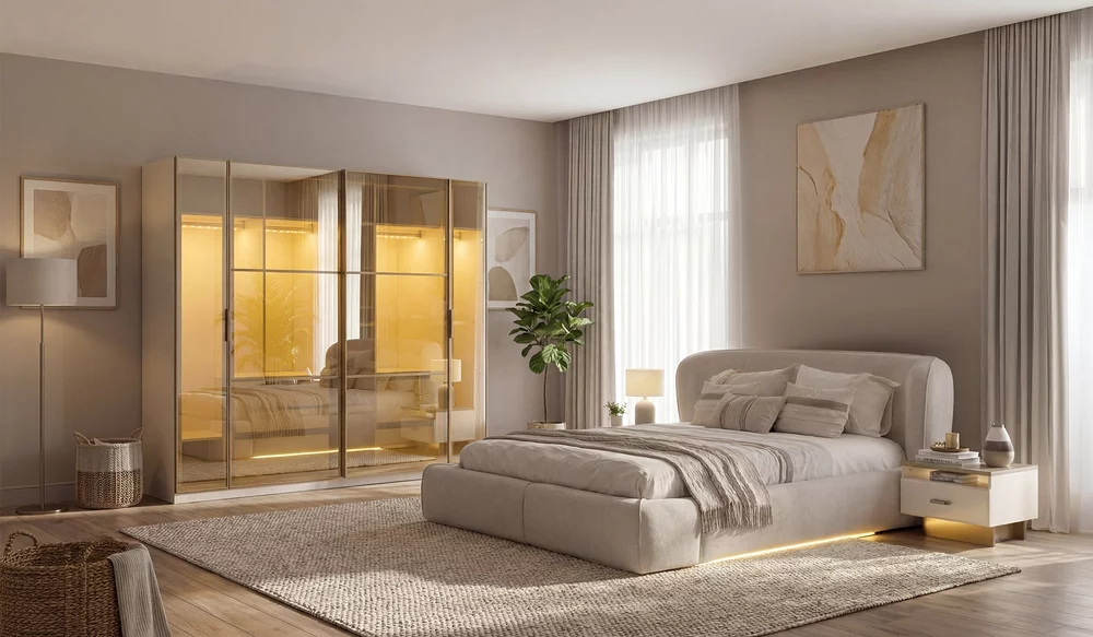 TEBA Sürgülü Yatak Odası Takımı