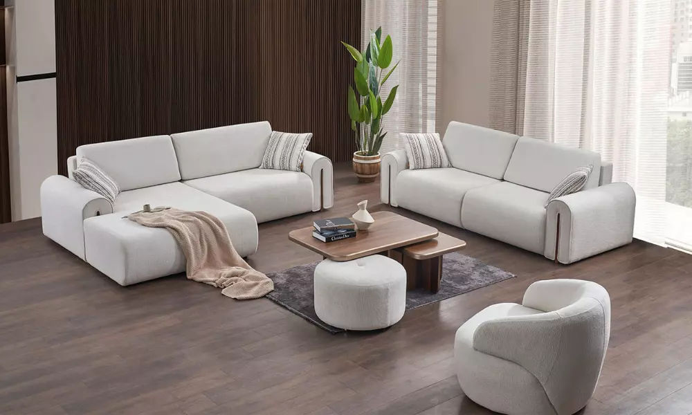 Aqustic Köşe Koltuk Takımı