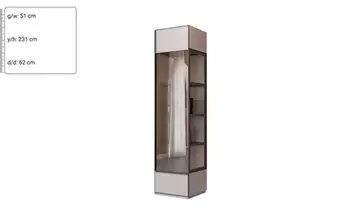 Pamukkale 50 cm Dolap Sağ Fanus