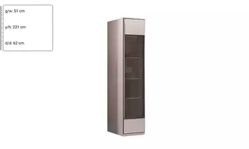 Pamukkale Tek Kapılı Dolap Sağ