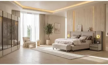 Pamukkale Yatak Odası Takımı ( 5 Kapılı)