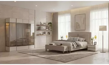 Pamukkale Köşe Dolaplı Yatak Odası