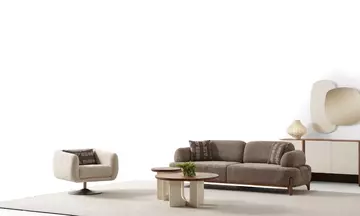 Ahuse Ceviz Koltuk Takımı