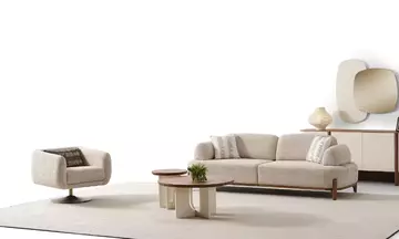 Ahuse Ceviz Koltuk Takımı