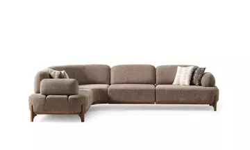 Ahuse Ceviz Köşe Koltuk Takımı