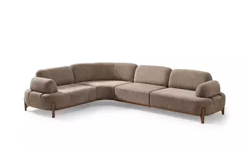 Ahuse Ceviz Köşe Koltuk Takımı