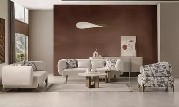 Ahuse Bronz Koltuk Takımı