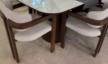 Maksi Yemek Odası Takımı (Ceviz)