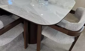 Maksi Yemek Odası Takımı (Ceviz)