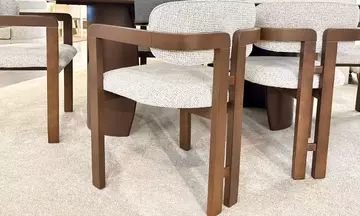 Maksi Yemek Odası Takımı (Ceviz)