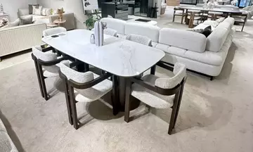 Maksi Porselen Yemek Odası (Acı Kahve)