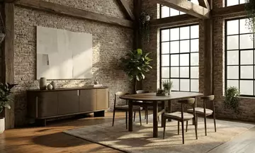 Yakamoz Yemek Odası (Koyu Meşe)