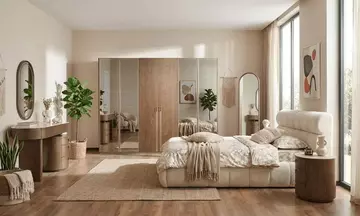 Yakamoz Koyu Meşe Yatak Odası Takımı