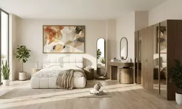 Yakamoz Koyu Meşe Yatak Odası Takımı