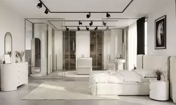 Yakamoz Beyaz Yatak Odası Takımı