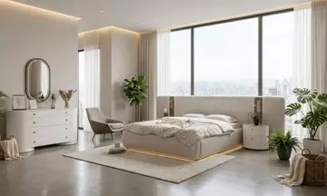 Yakamoz Beyaz Yatak Odası Takımı