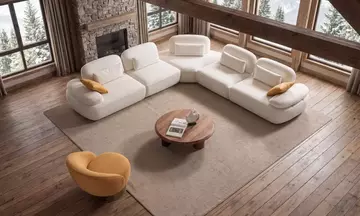 Snow  L Köşe Koltuk (345*335)