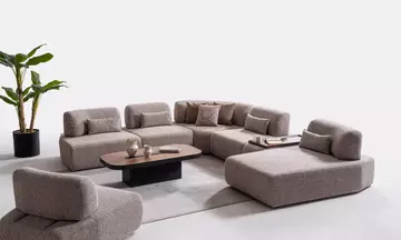 New Tudor Köşe Koltuk Takımı