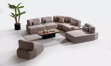 New Tudor Köşe Koltuk Takımı