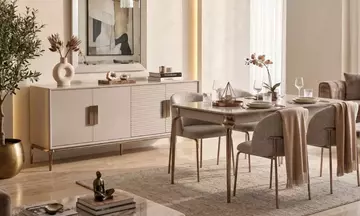 Nisan İron Yemek Odası Takımı