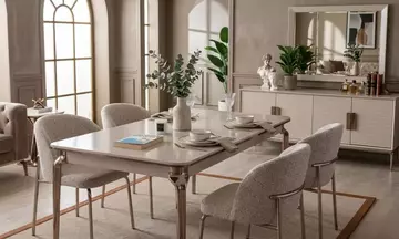Nisan İron Yemek Odası Takımı