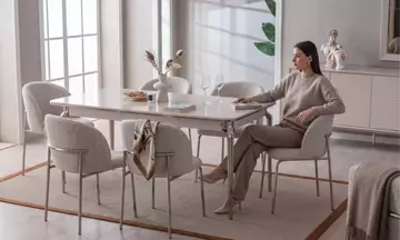 Nisan İron Yemek Odası Takımı