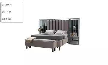 Oylat Köşe Dolaplı Yatak Odası