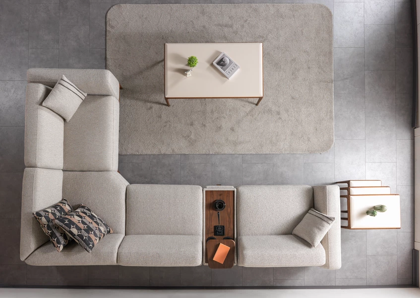 Brown Modern Köşe Takımı