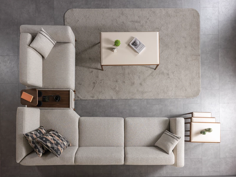 Brown Modern Köşe Takımı