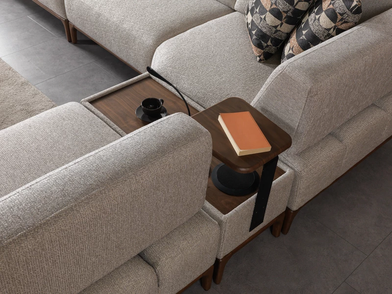 Brown Modern Köşe Takımı