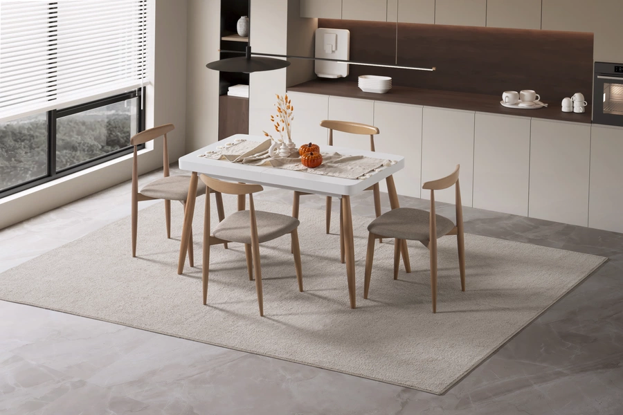 Rolla (Beyaz Meşe) Masa Takımı