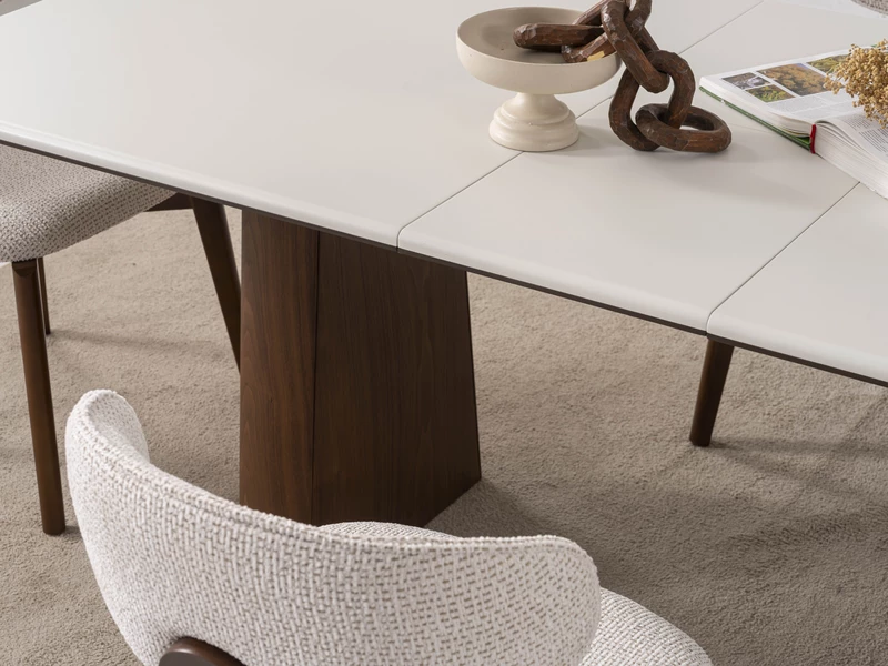 Dion Ceviz Modern Yemek Odası
