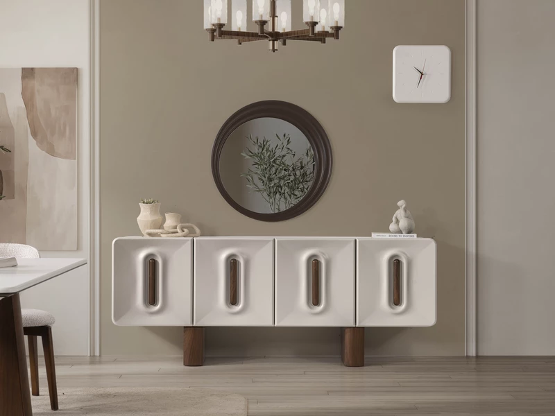 Dion Ceviz Modern Yemek Odası