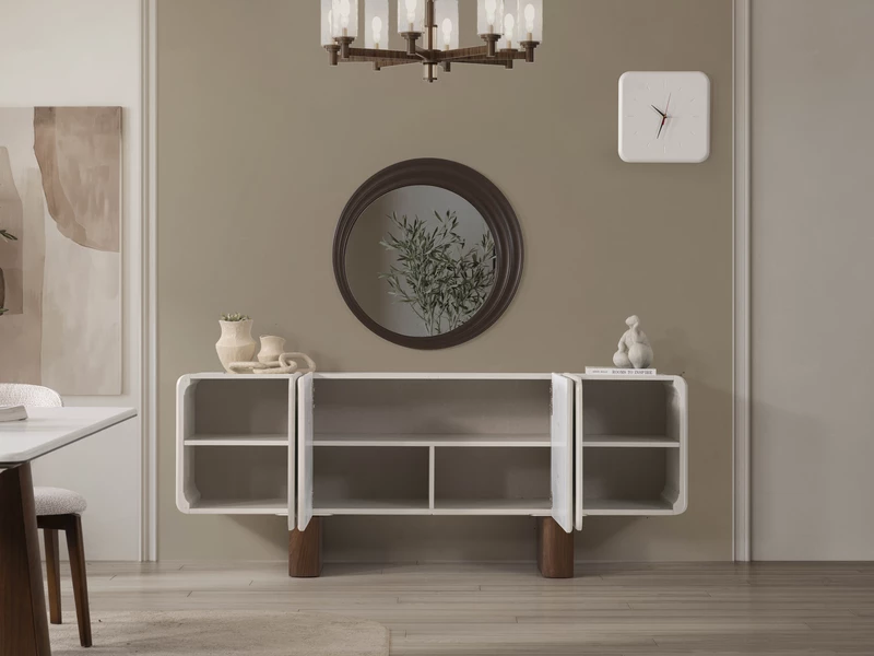 Dion Ceviz Modern Yemek Odası