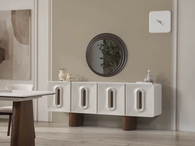 Dion Ceviz Modern Yemek Odası