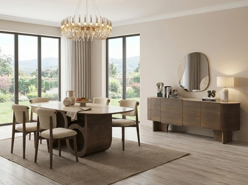 Versace Modern Yemek Odası