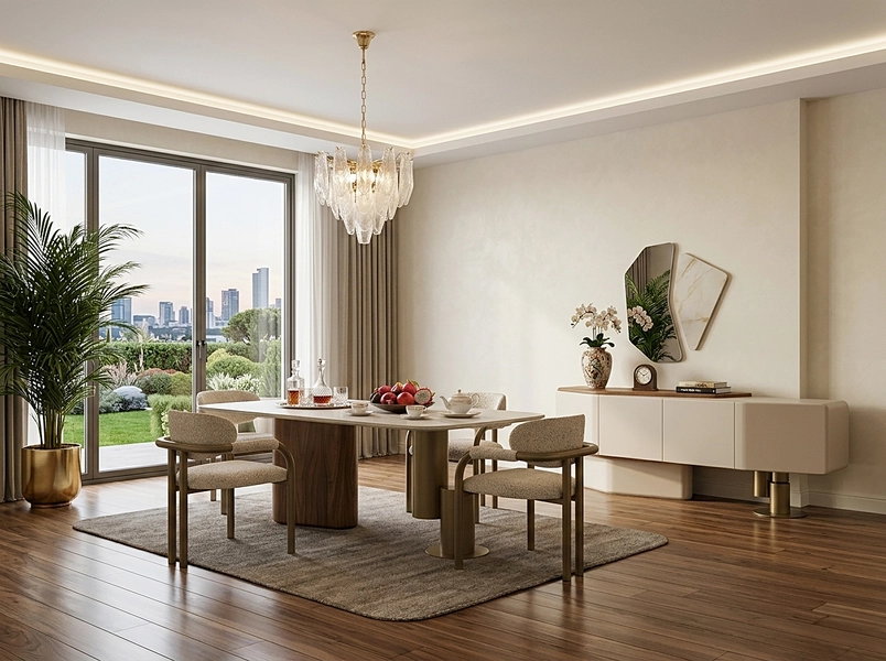 Versace Modern Yemek Odası