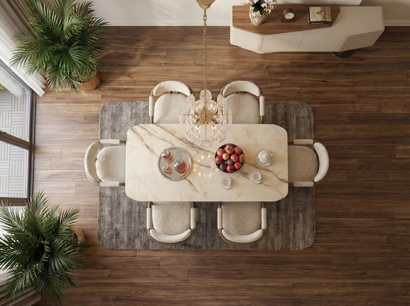 Versace Modern Yemek Odası