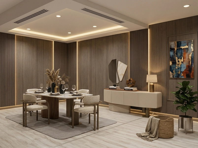 Versace Modern Yemek Odası