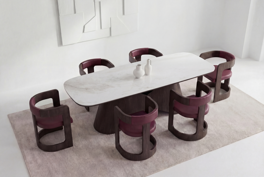 Moritz (Seramik) Modern Yemek Odası