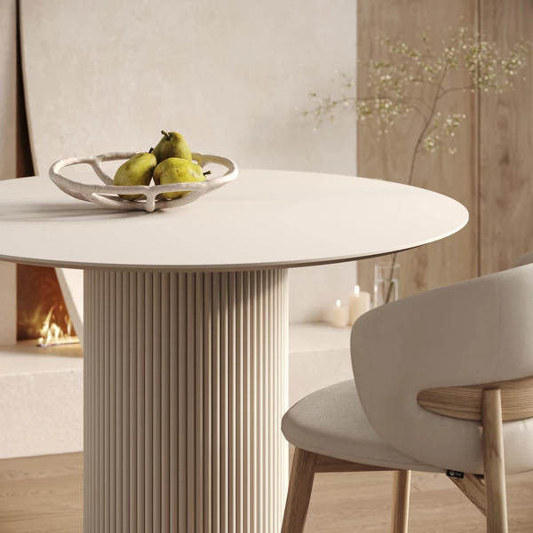 Luna(Krem) Modern Yemek Odası