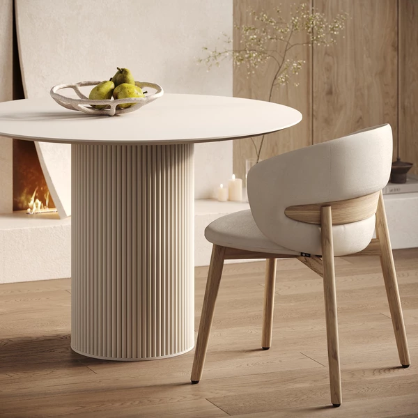 Luna(Krem) Modern Yemek Odası