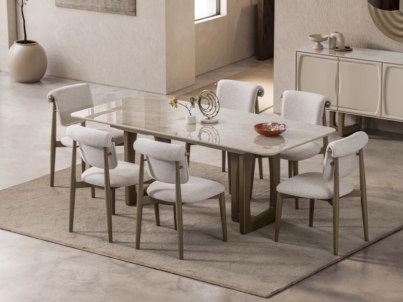 Monza Seramik Yemek Odası