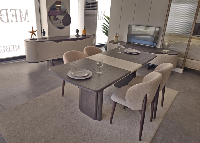 Calista Dark Modern Yemek Odası