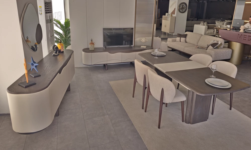 Calista Dark Modern Yemek Odası