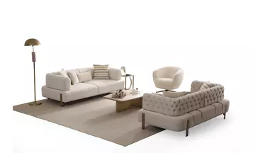 Cratos Antik Yataklı Koltuk Takımı