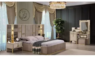 Bahar Gold Modern Yatak Odası Takımı